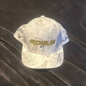 Callaway Rogue ST White Floral Golf Cap
